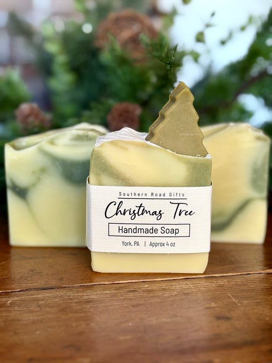 Christmas Tree Soap Bar